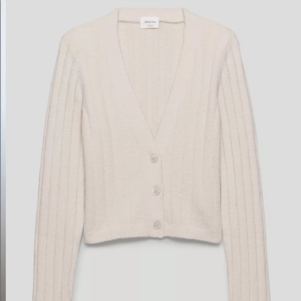 COPY - TWO PIECE SET Aritzia Wilfred Free Hush Knit Tank Dress WITH Cardigan Se… - Picture 12 of 16
